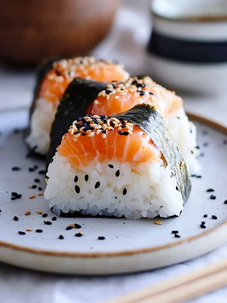 Easy Salmon Onigiri Recipe (using leftover salmon and rice)