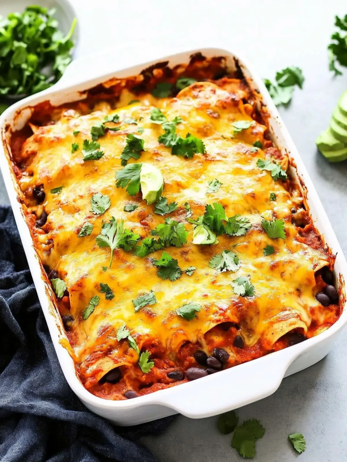 Delicious Easy Black Bean Enchilada Casserole for Cozy Nights 3 Easy Black Bean Enchilada Casserole