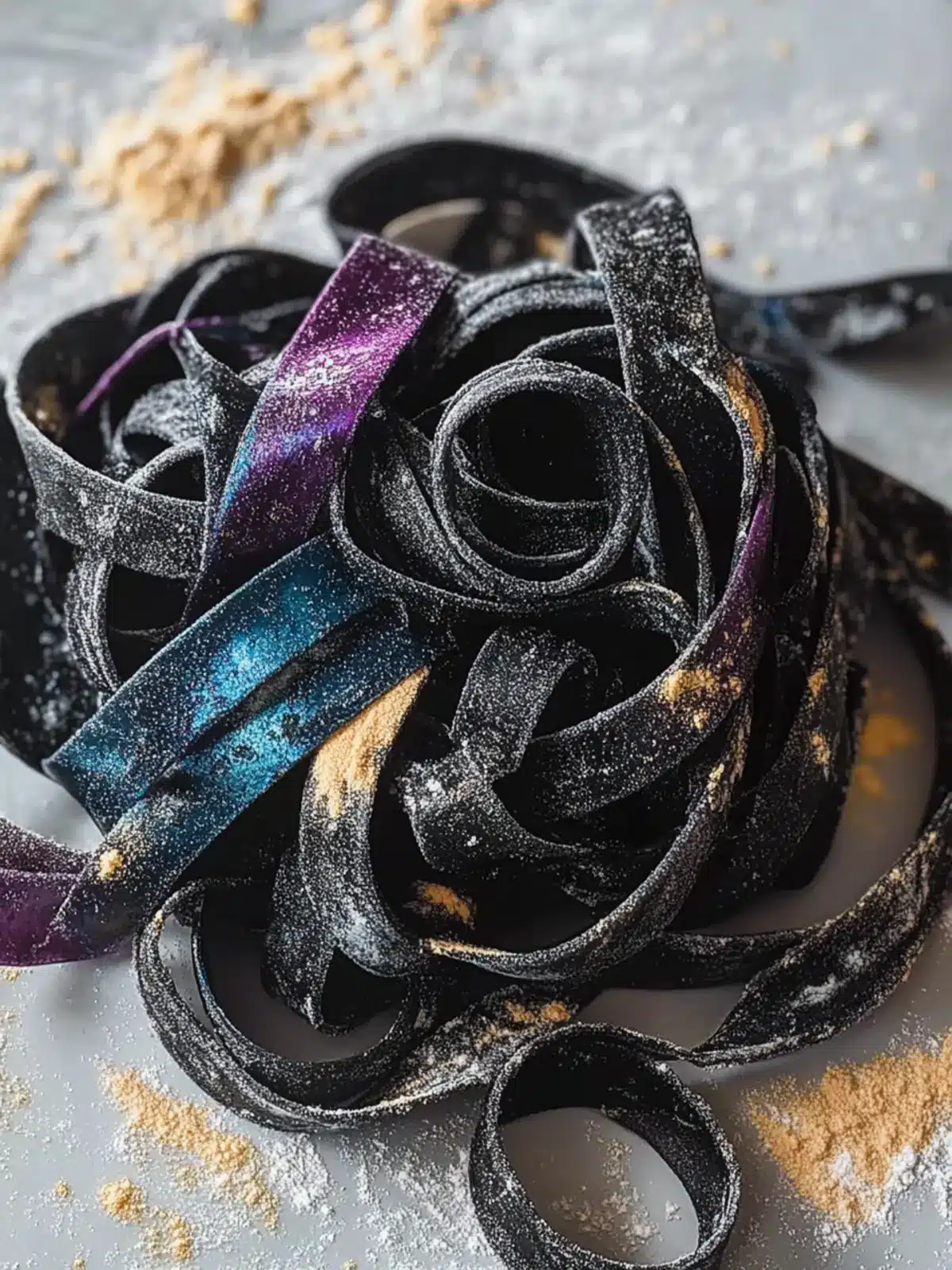 Galaxy Pasta Charcoal Swirl: Elevate Your Dinner Game Today 4 Galaxy Pasta Charcoal Swirl