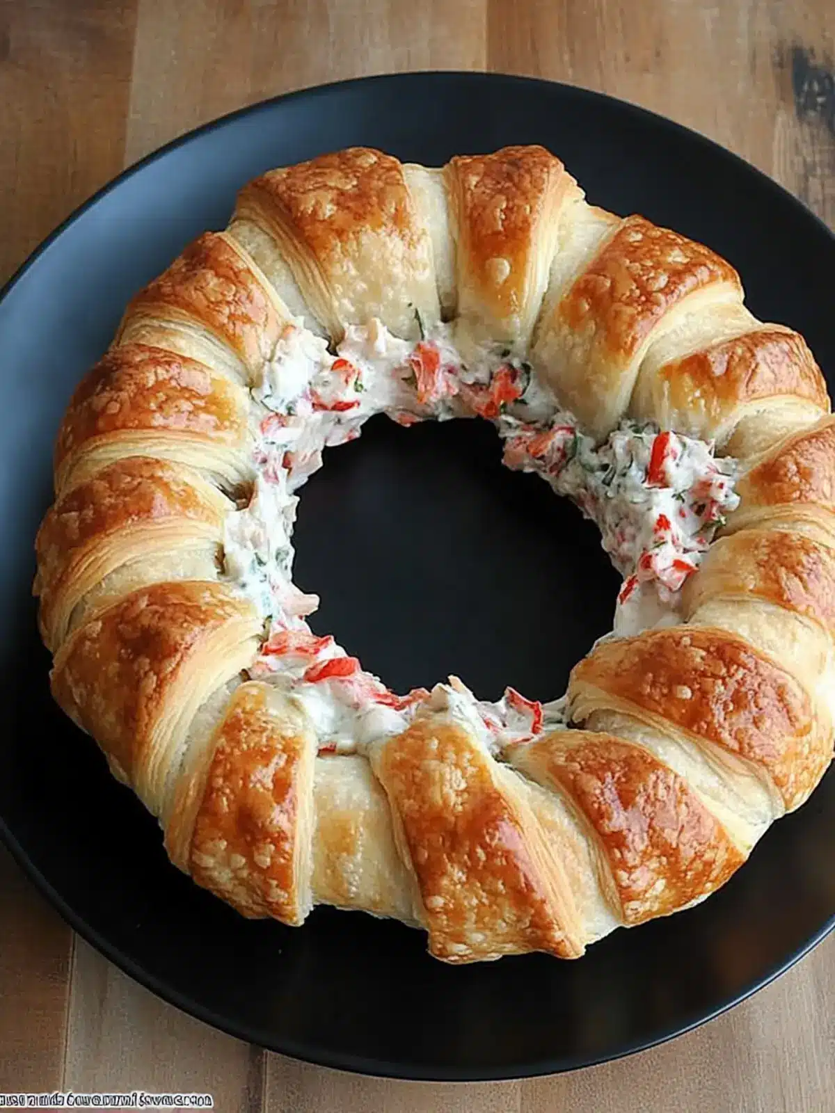 Crab & Cream Cheese Crescent Ring