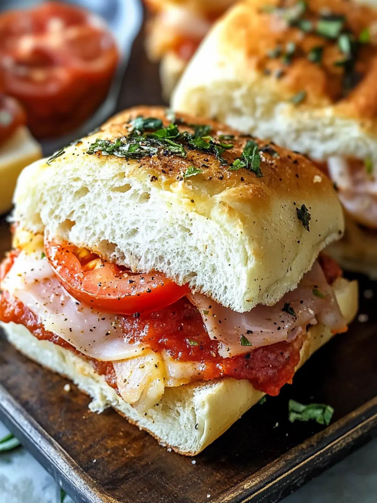 Irresistible Hot Italian Sub Sliders That Wow Every Bite 3 Hot Italian Sub Sliders