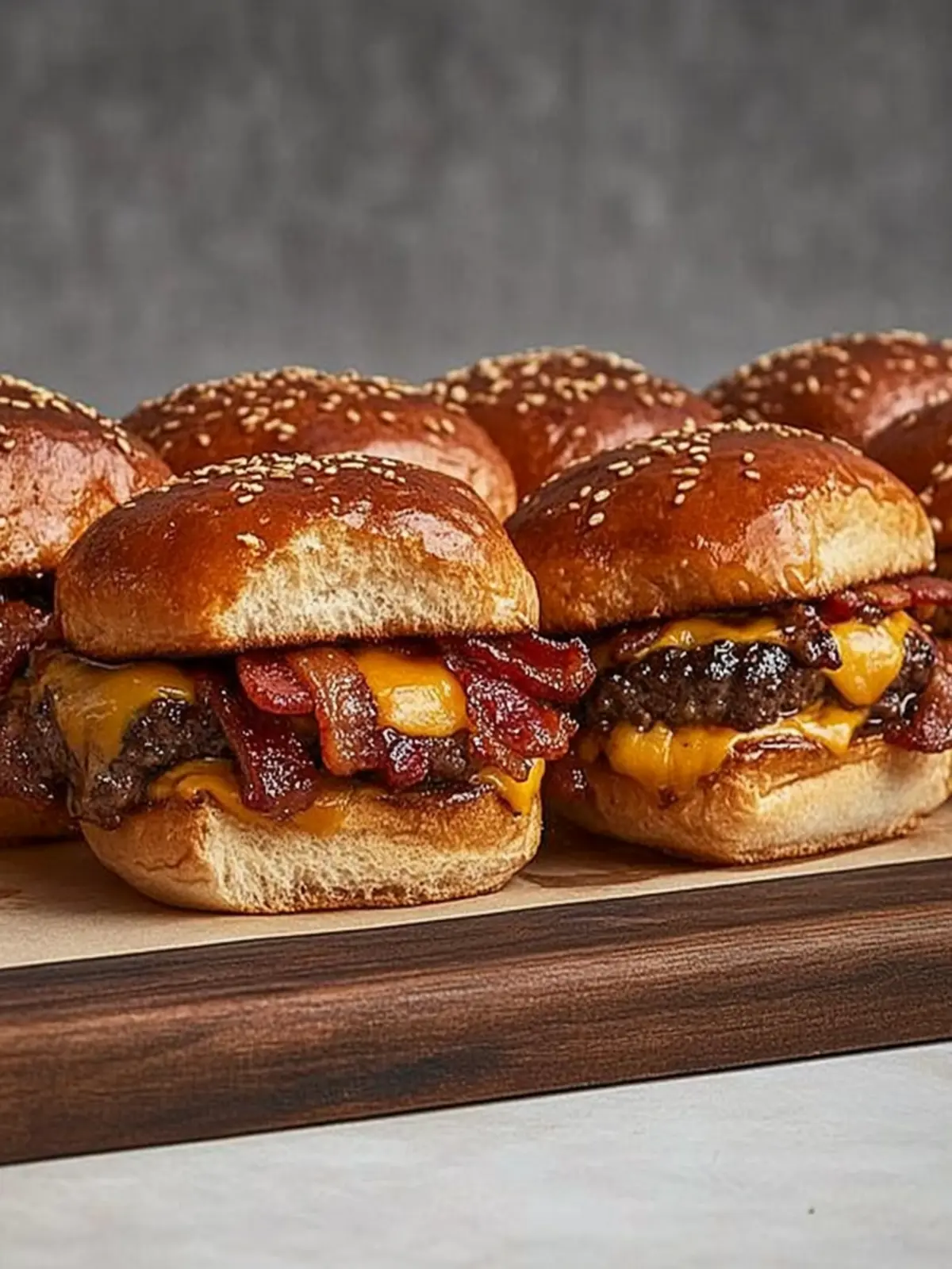 Bacon Cheeseburger Sliders