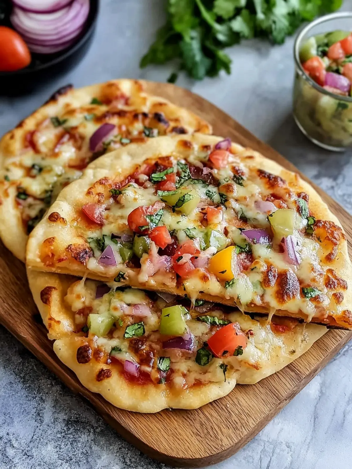 Air Fryer Naan Pizza (Delicious and Super Easy Recipe)