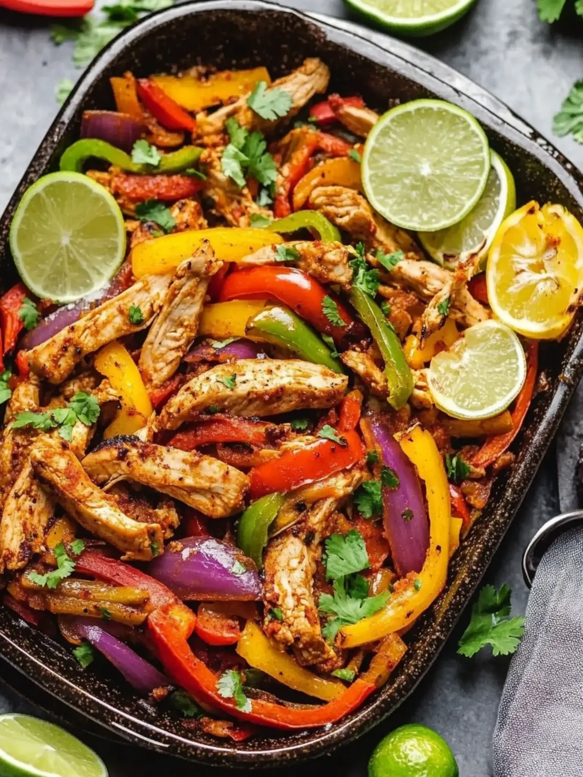 Savory Sheet Pan Chicken Fajita Bowls for Easy Meal Prep 5 Sheet Pan Chicken Fajita Bowls