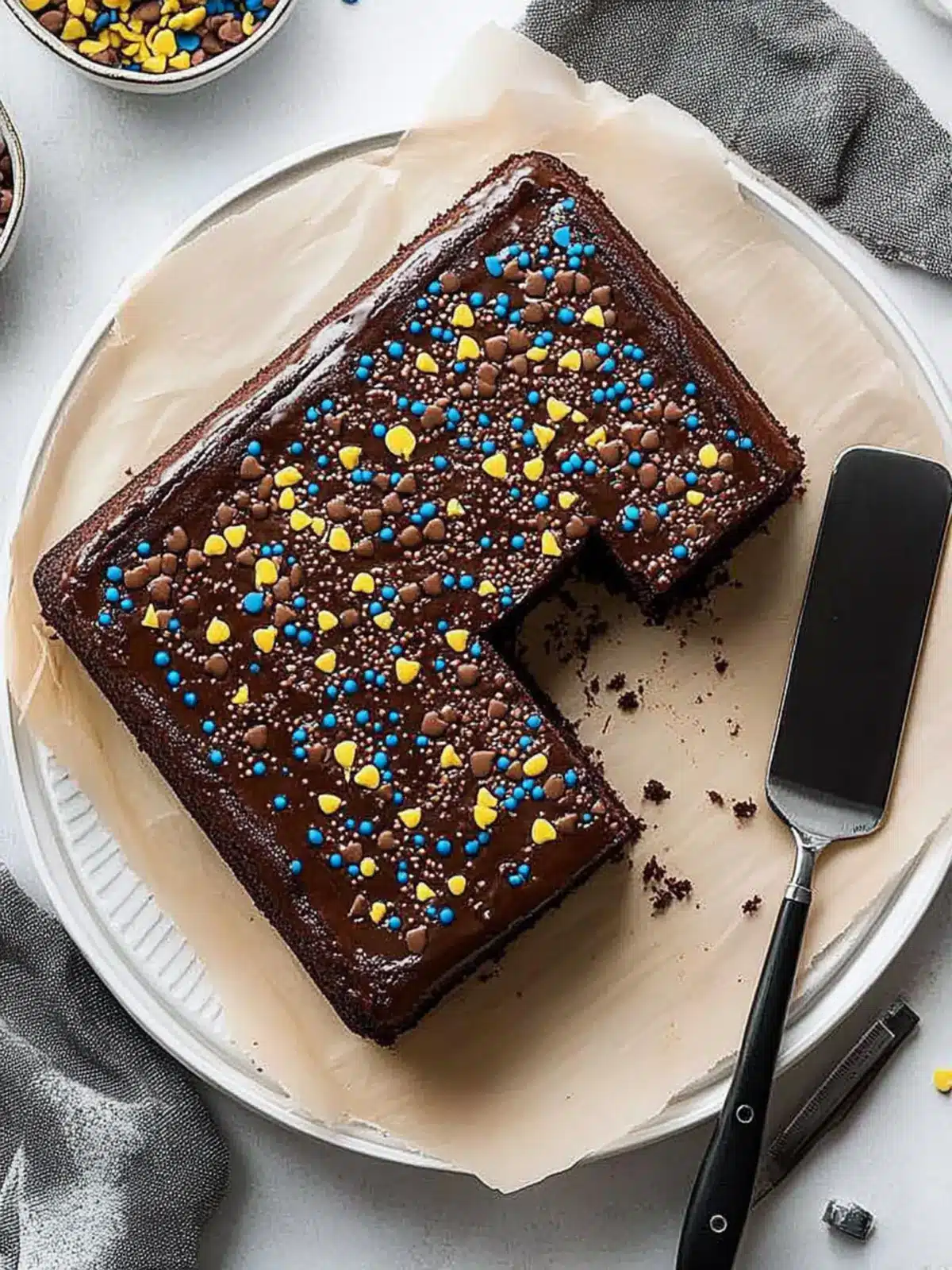 One-Bowl Chocolate Cake