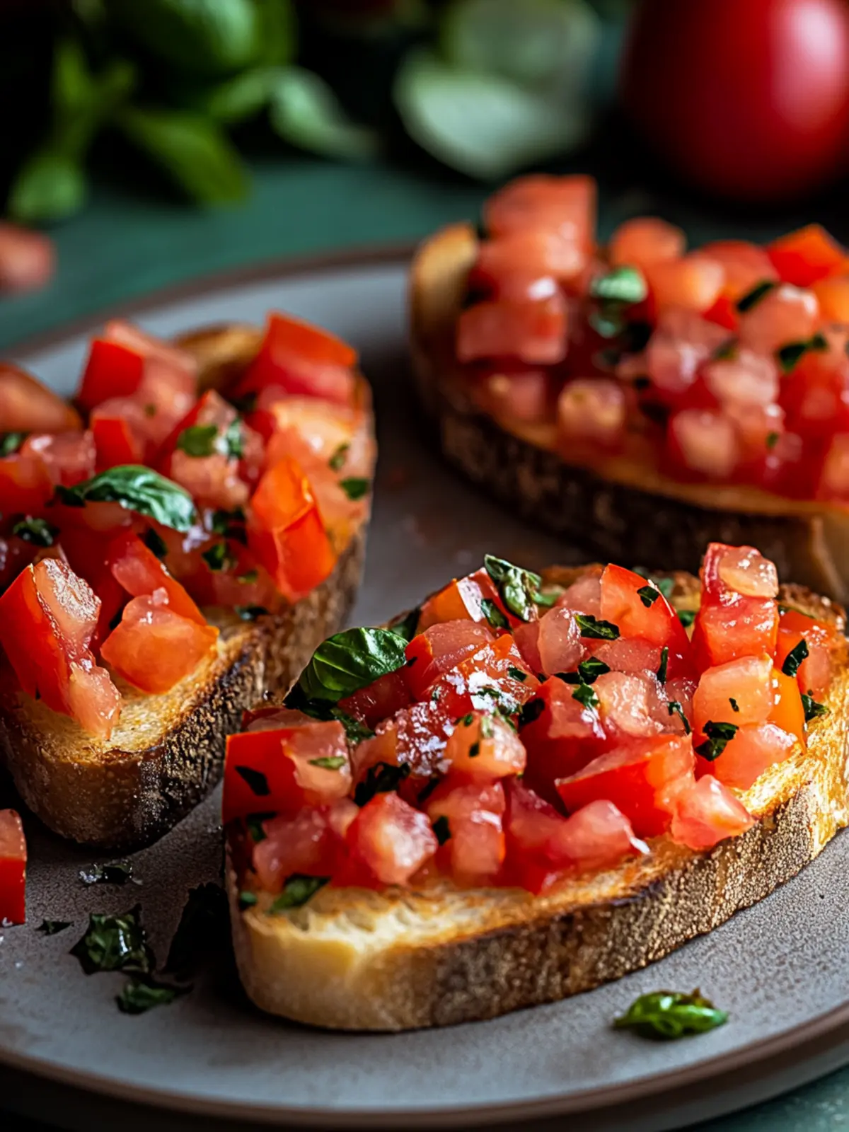 Delicious Bruschetta with Tomato and Basil for Easy Entertaining 4 Bruschetta with Tomato and Basil