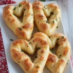 Heart Shaped Breadsticks: Love at First Bite! 8 Heart Shaped Breadsticks