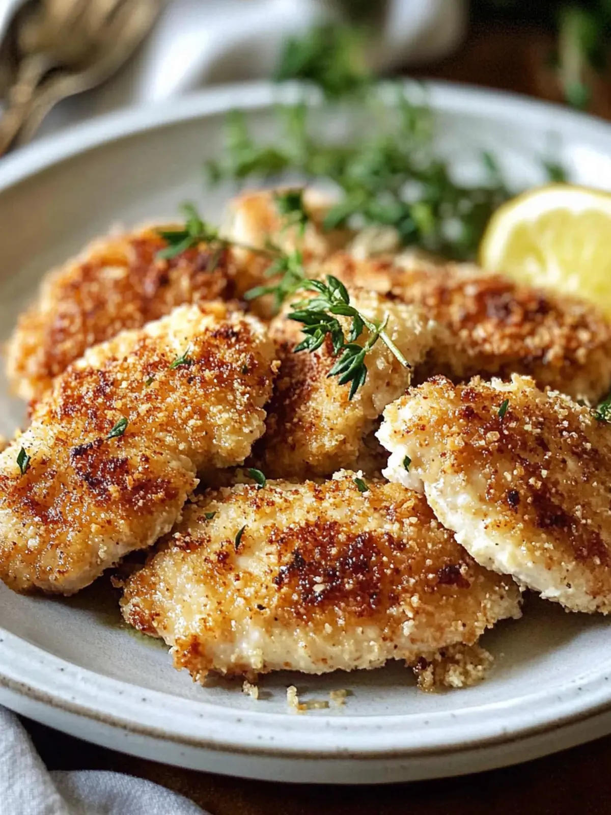 Crunchy Parmesan Chicken