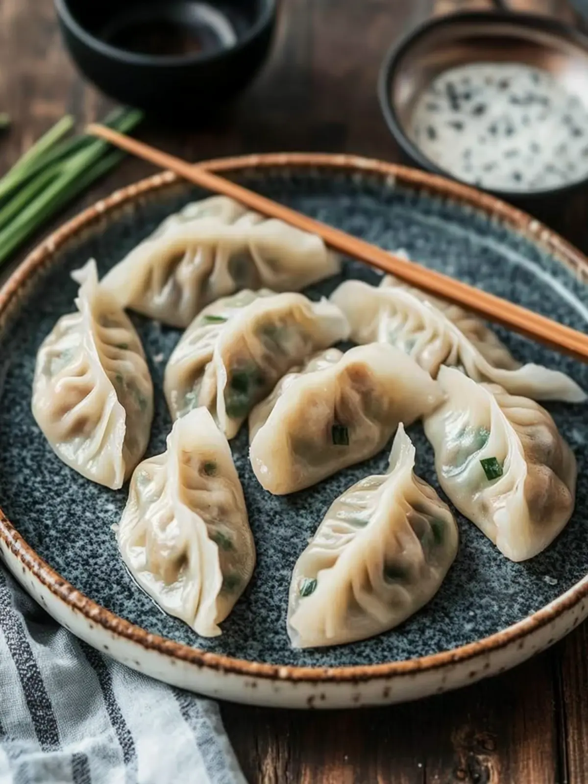 Pork and Chive Dumplings