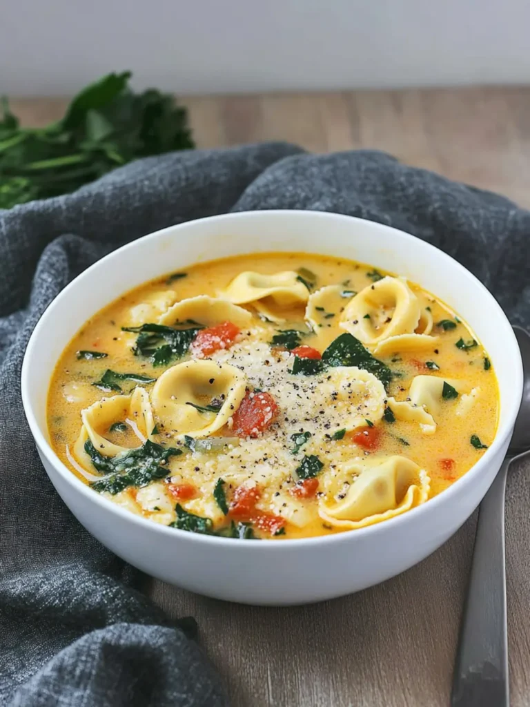 Crockpot Tortellini Soup With Cream Cheese