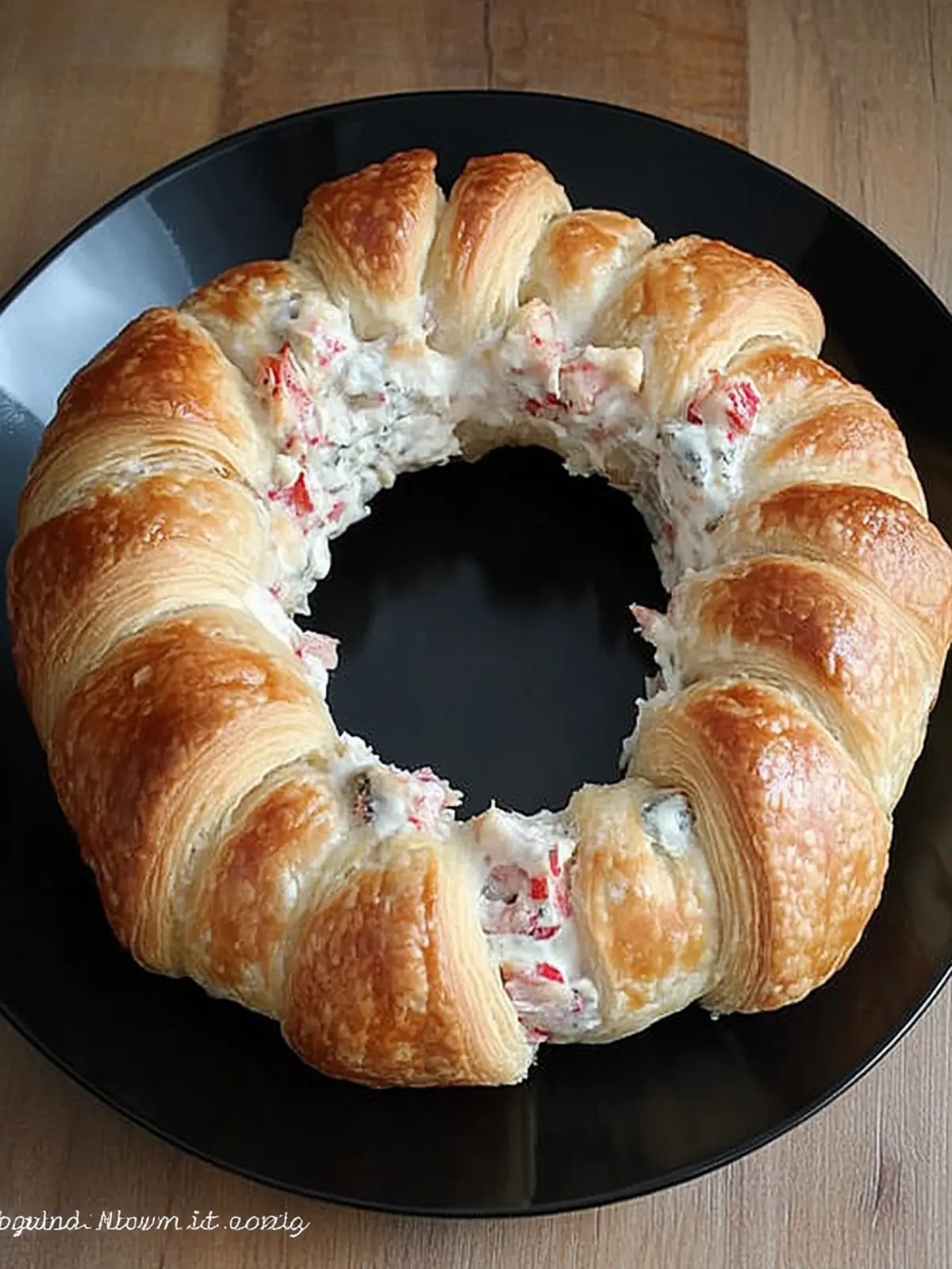 Crab & Cream Cheese Crescent Ring