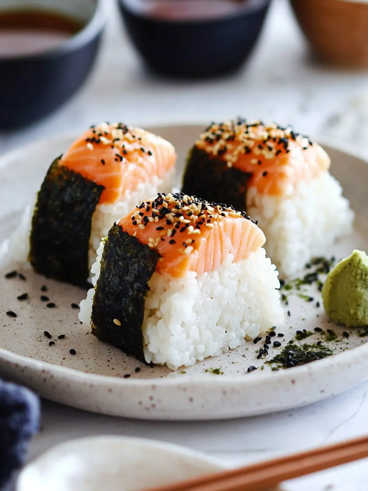 Easy Salmon Onigiri Recipe (using leftover salmon and rice)