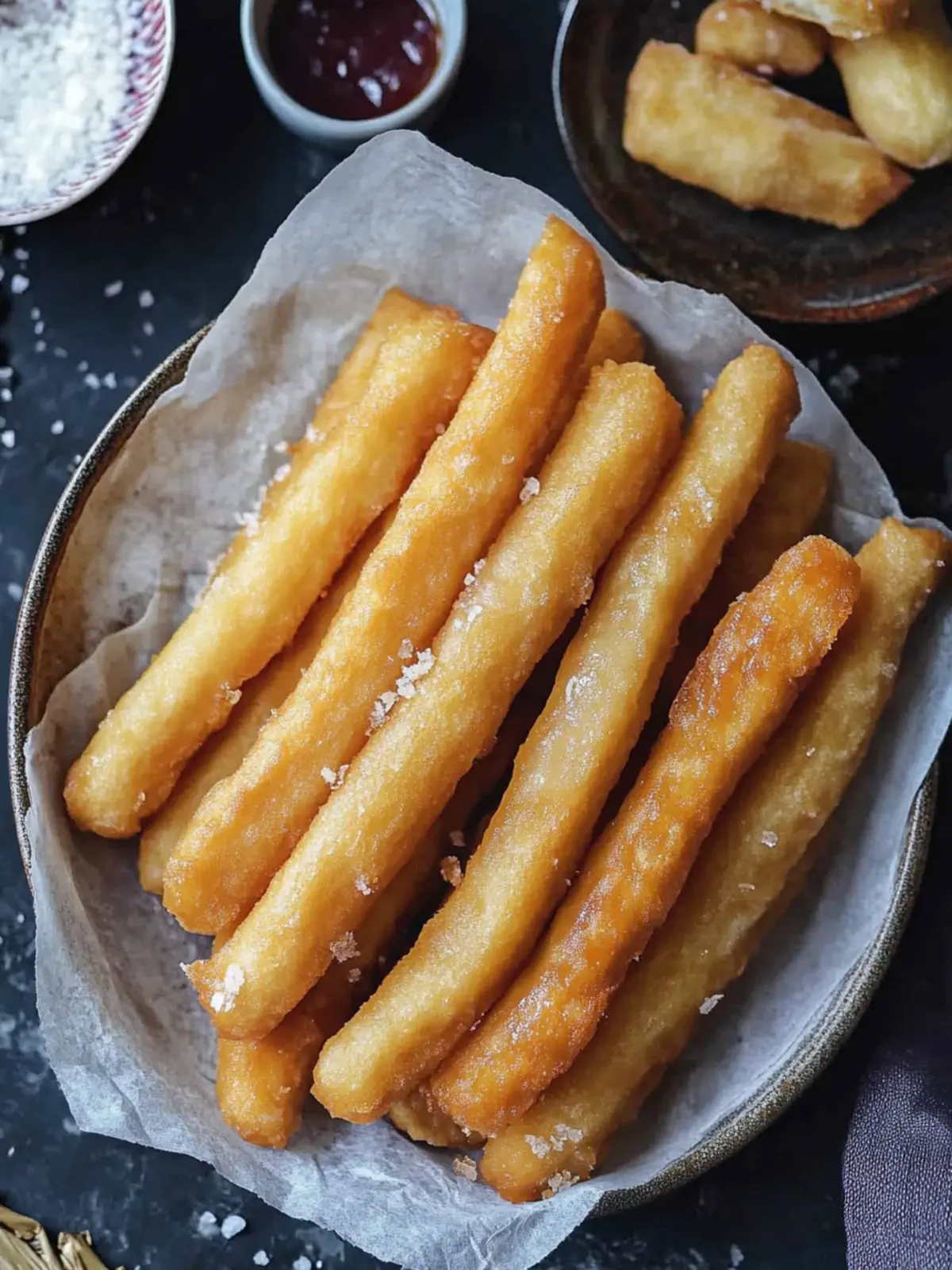 Homemade Chinese Doughnut Sticks: Crispy, Sweet Delight! 4 Chinese Doughnut Sticks
