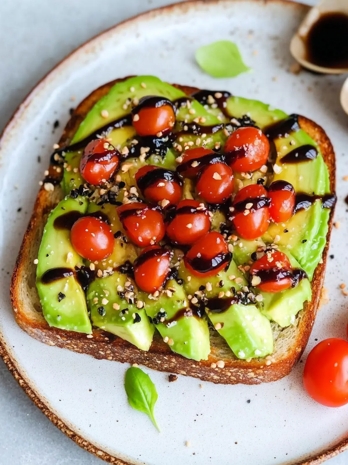 Irresistible Avocado Toast with Balsamic Glaze You’ll Love 5 Avocado Toast with Balsamic Glaze