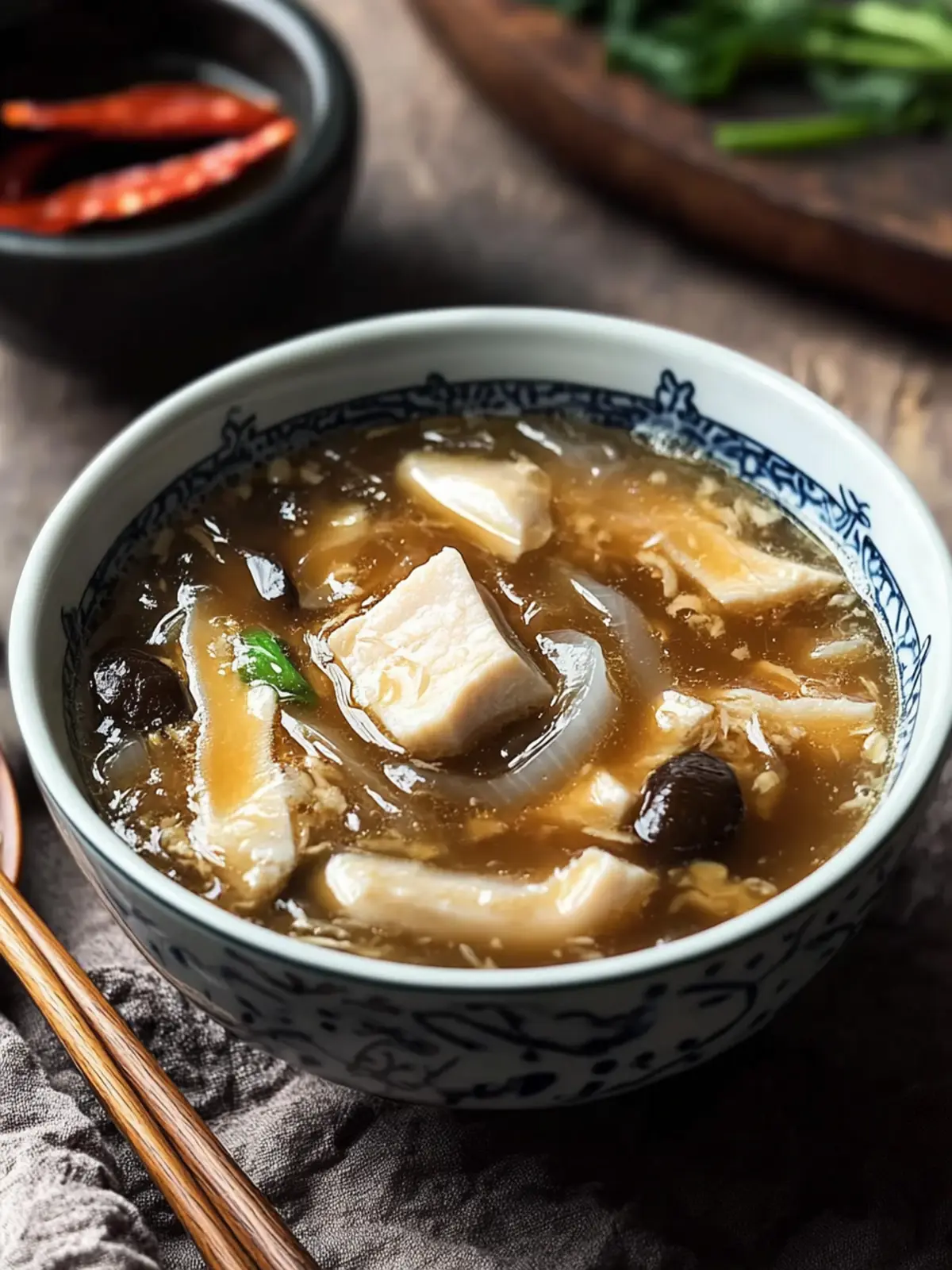 Imitation Shark Fin Soup