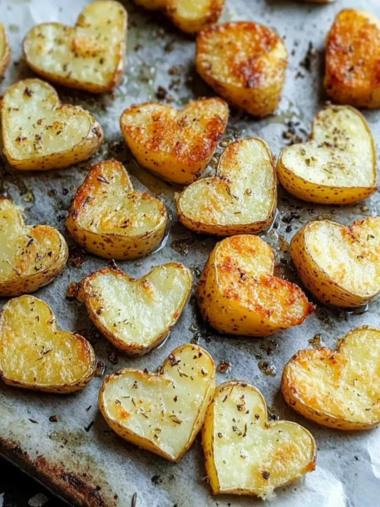 Roasted Heart Potatoes