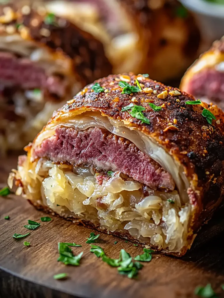 Pastrami & Sauerkraut Rolls