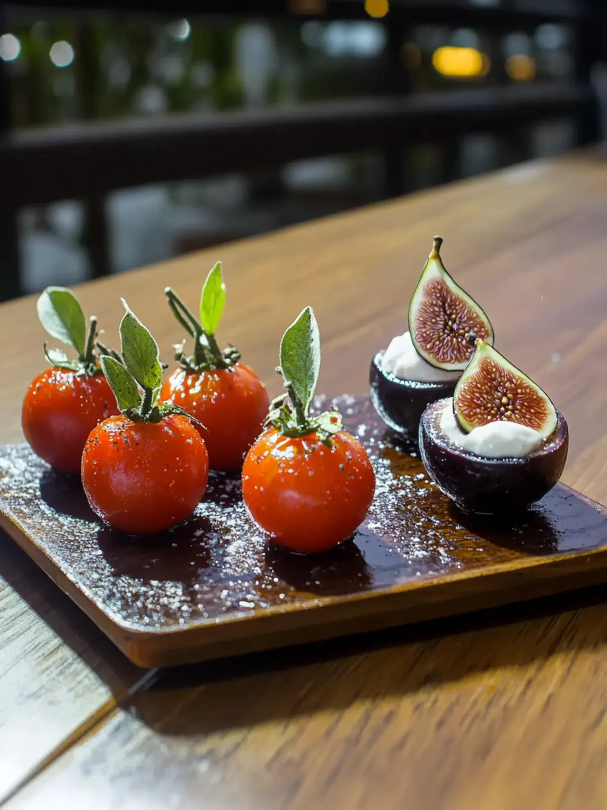 Fig + Tomato Cheese Tops
