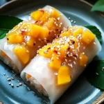 Irresistibly Sweet Mango Sticky Rice Rolls for Easy Indulgence 8 Sweet Mango Sticky Rice Rolls