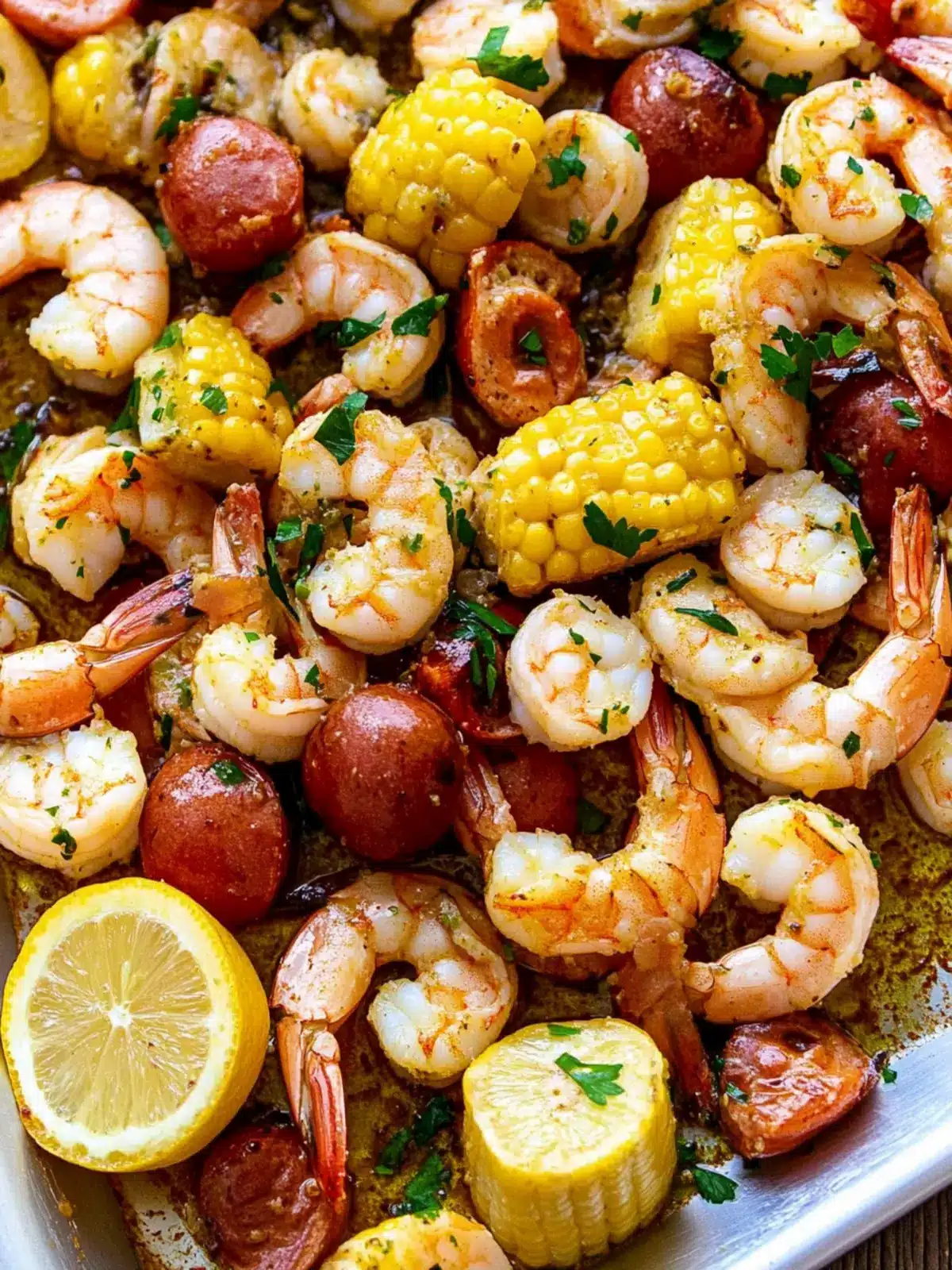 Sheet Pan Shrimp Boil