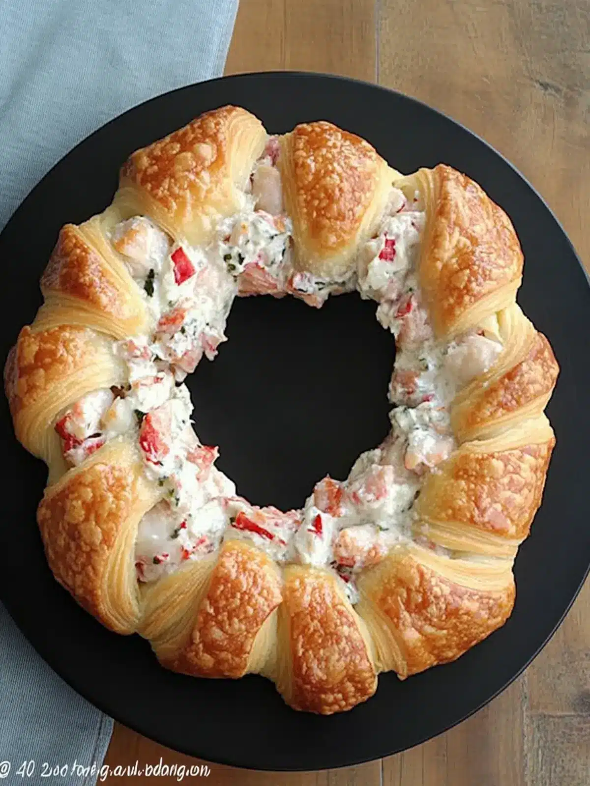 Crab & Cream Cheese Crescent Ring