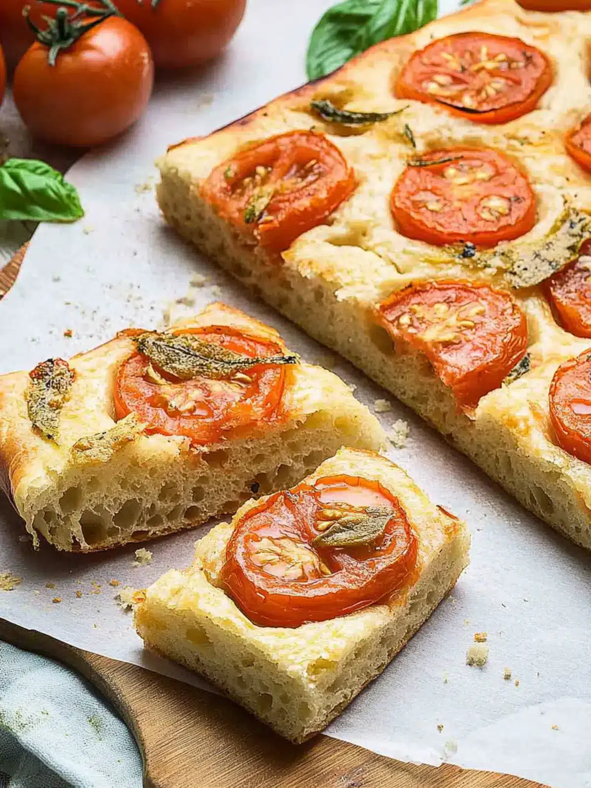Irresistible Tomato Focaccia You'll Want to Make Today 2 Tomato Focaccia