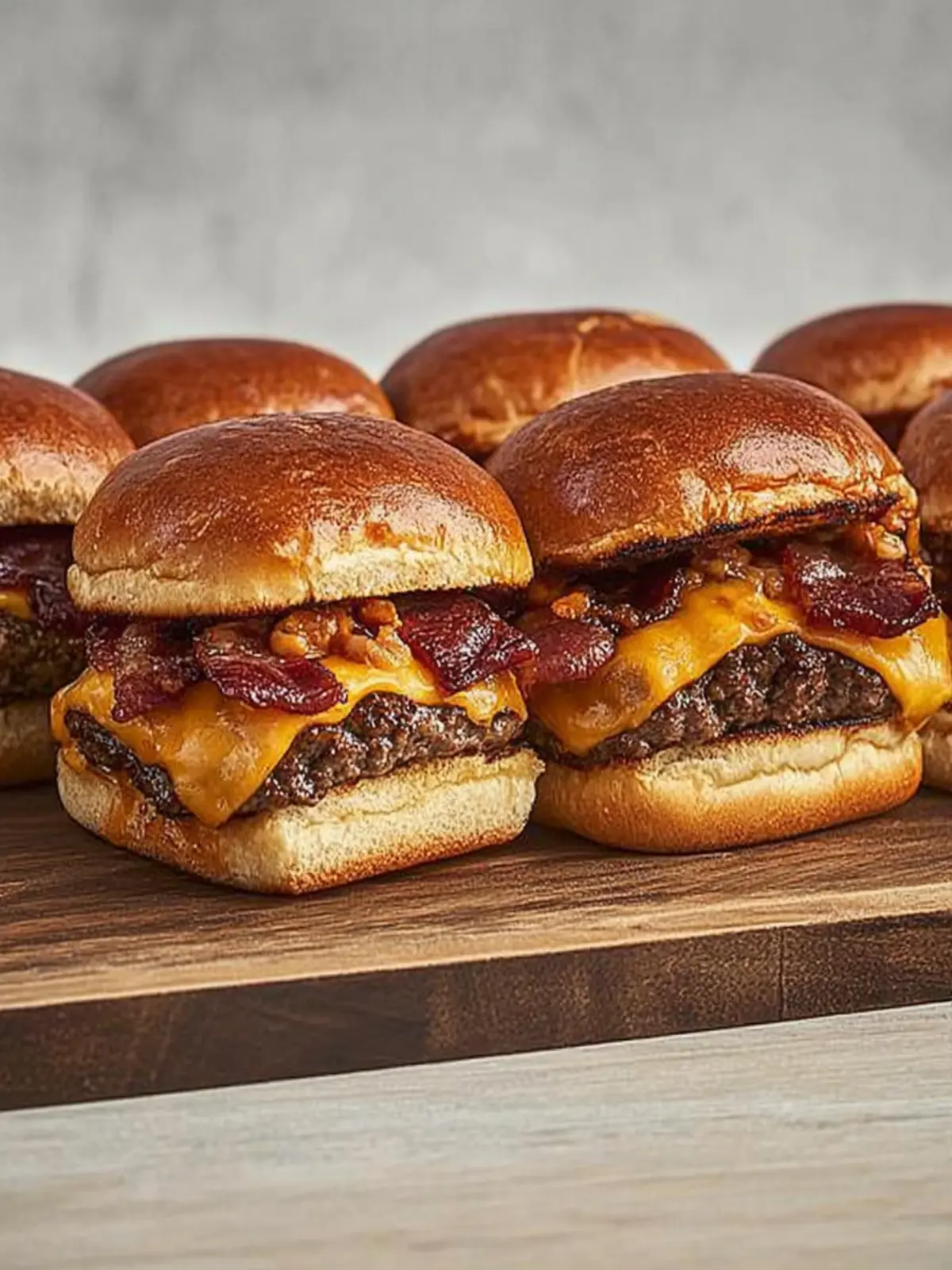 Bacon Cheeseburger Sliders