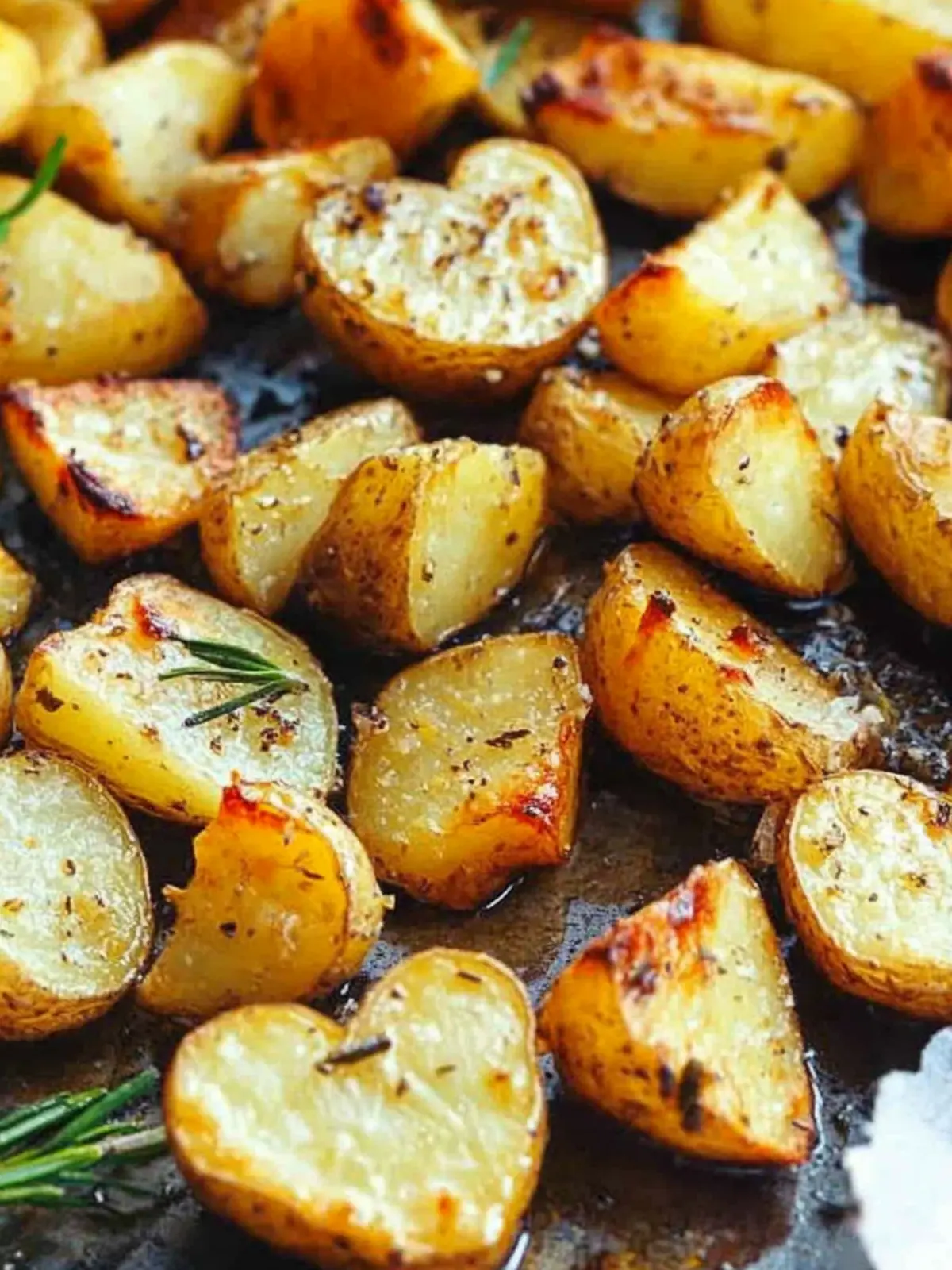 Roasted Heart Potatoes