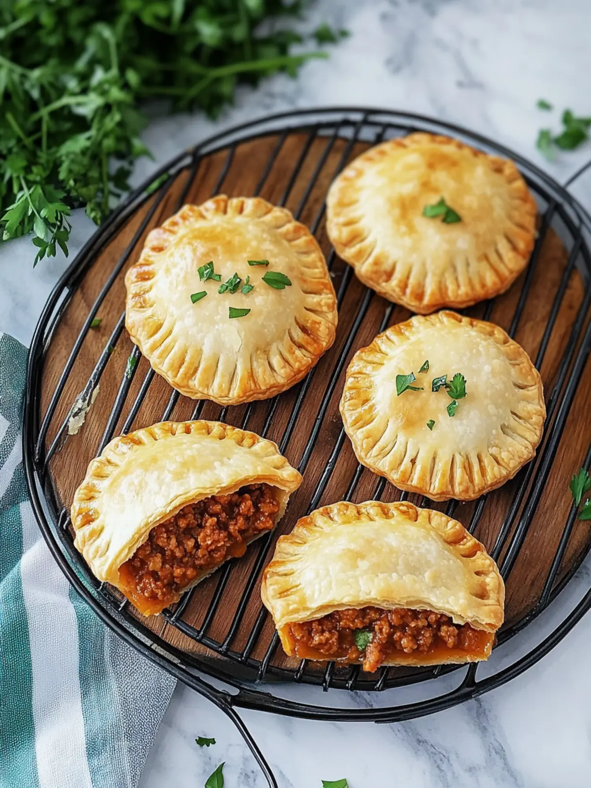 Air Fryer Hand Pies (Air Fryer Sloppy Joes)