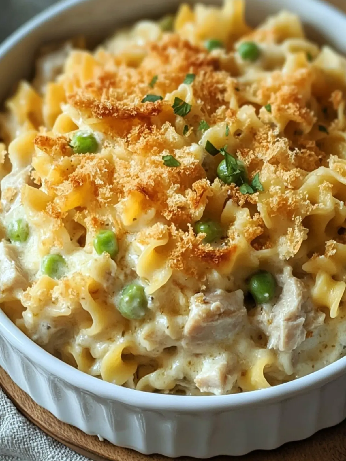 Easy Tuna Noodle Casserole: Comfort in Every Bite! 3 Tuna noodle casserole