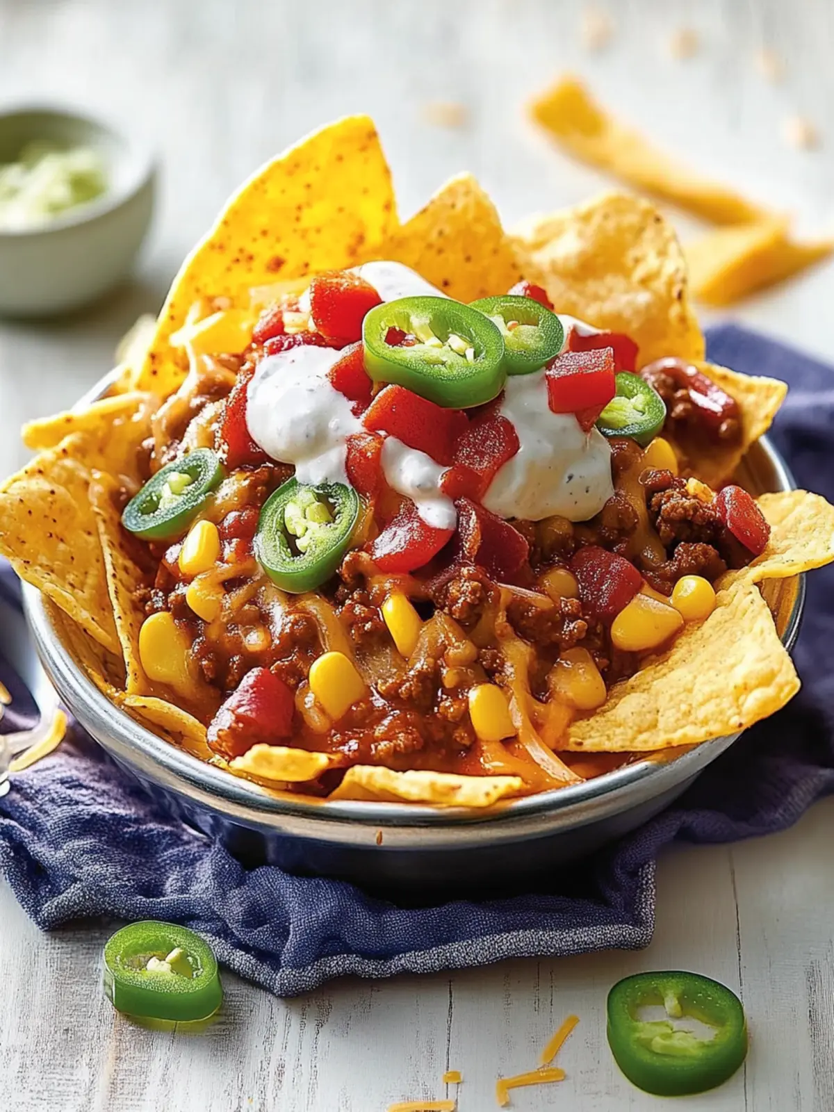 Alligator Chili Frito Pie