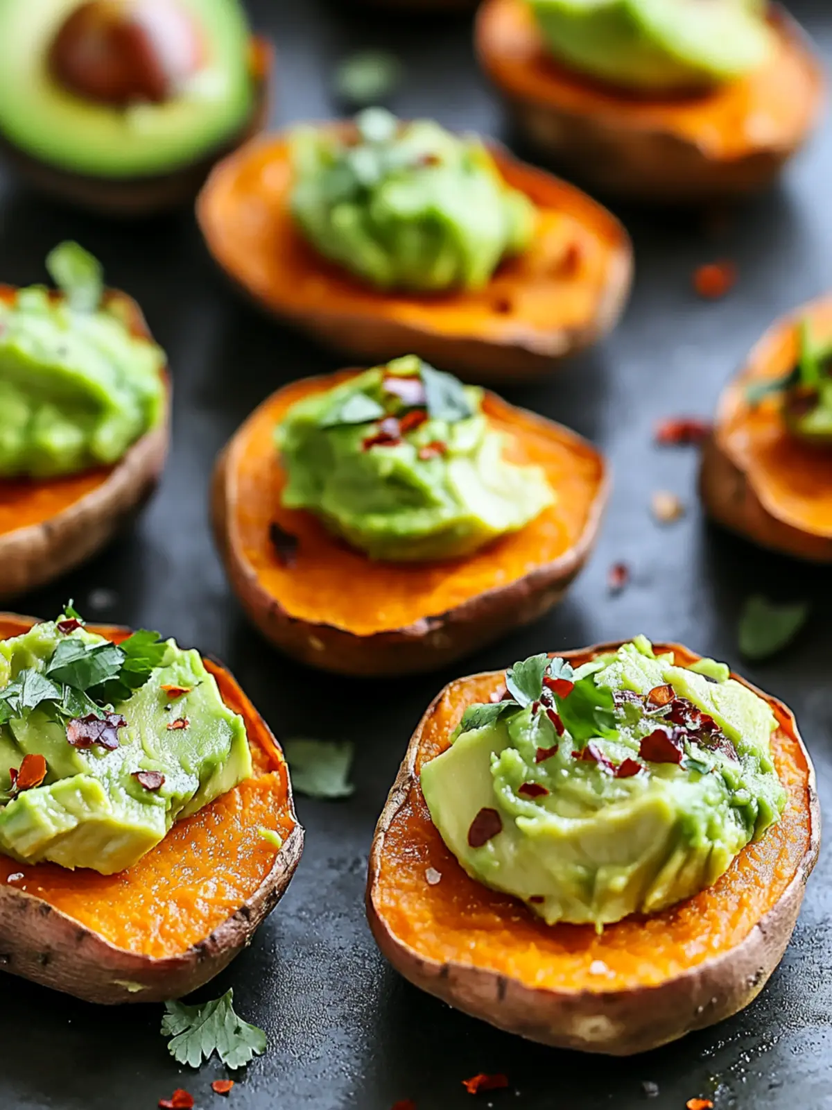 Savory Sweet Potato Bites with Avocado That Wow Every Time 3 Sweet Potato Bites with Avocado
