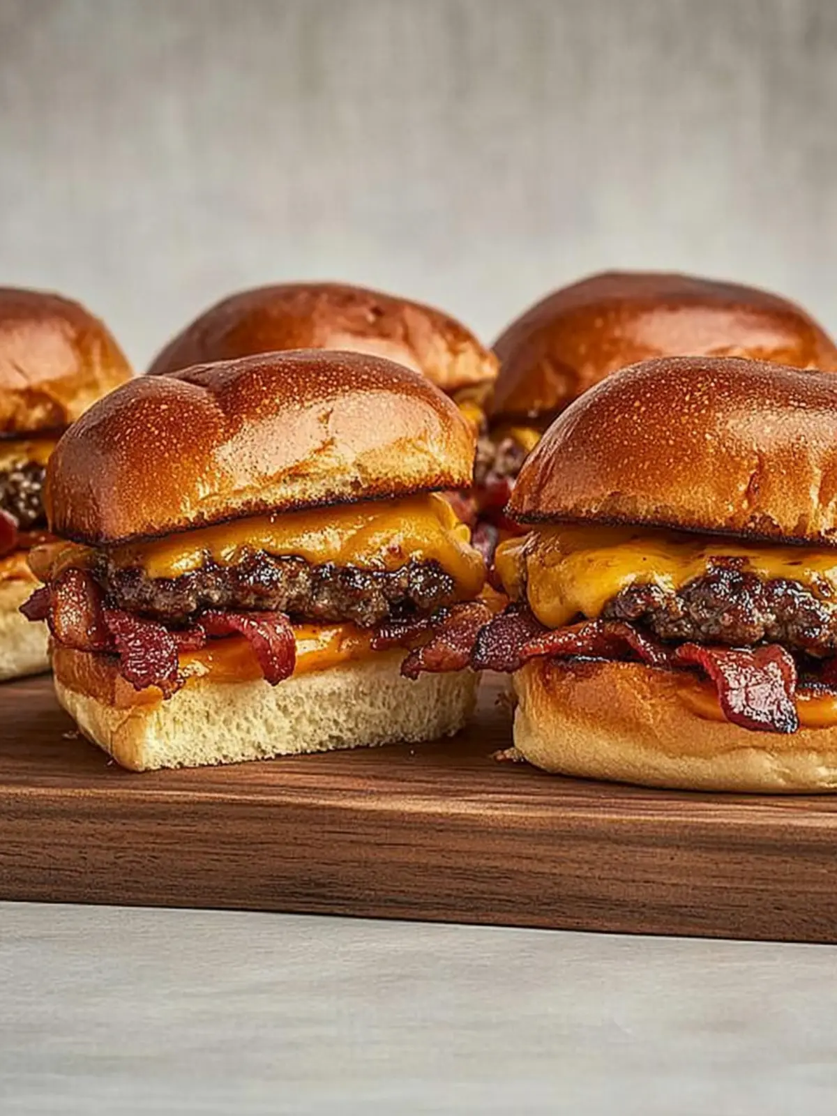 Bacon Cheeseburger Sliders
