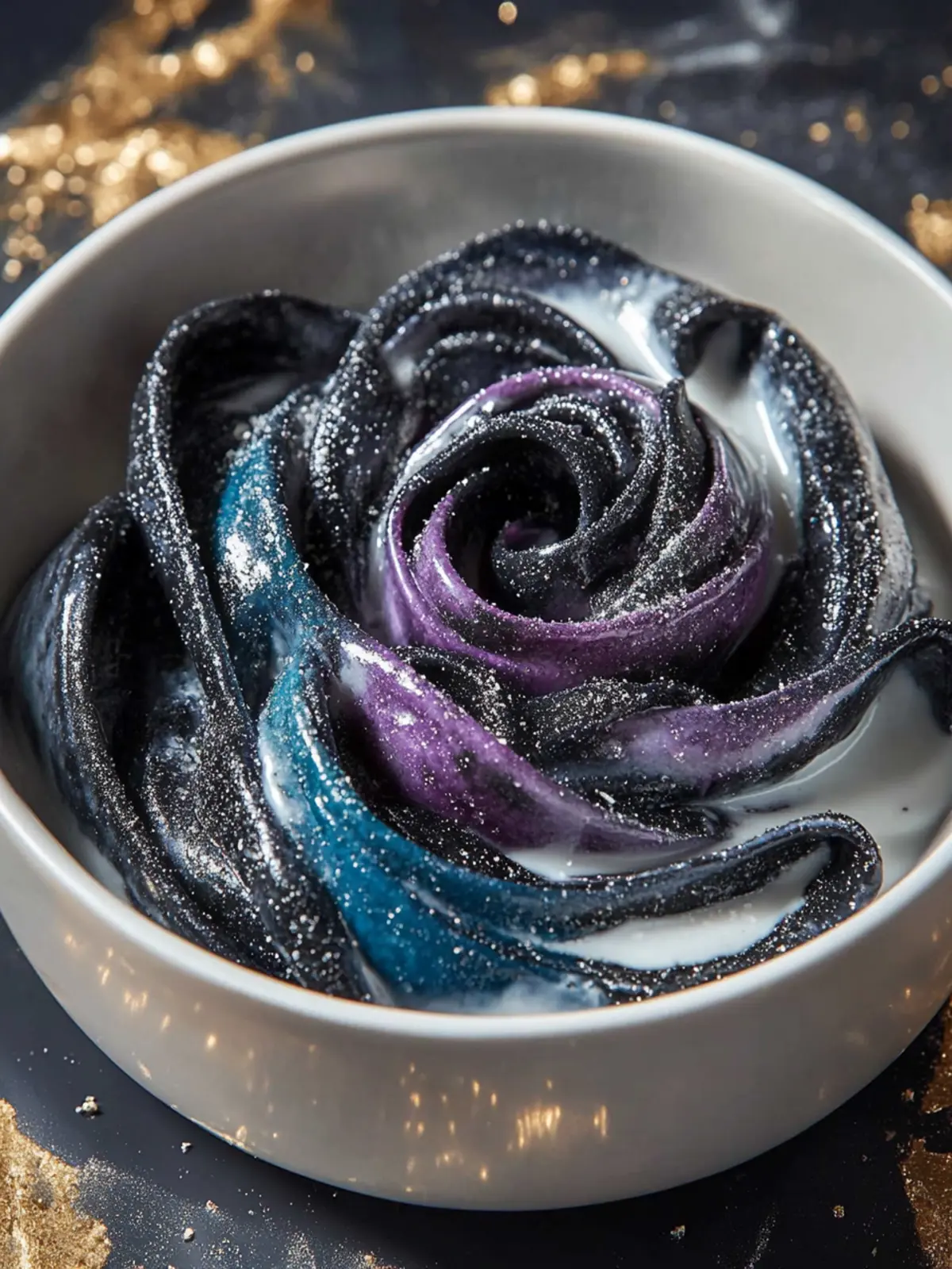 Galaxy Pasta Charcoal Swirl: Elevate Your Dinner Game Today 5 Galaxy Pasta Charcoal Swirl