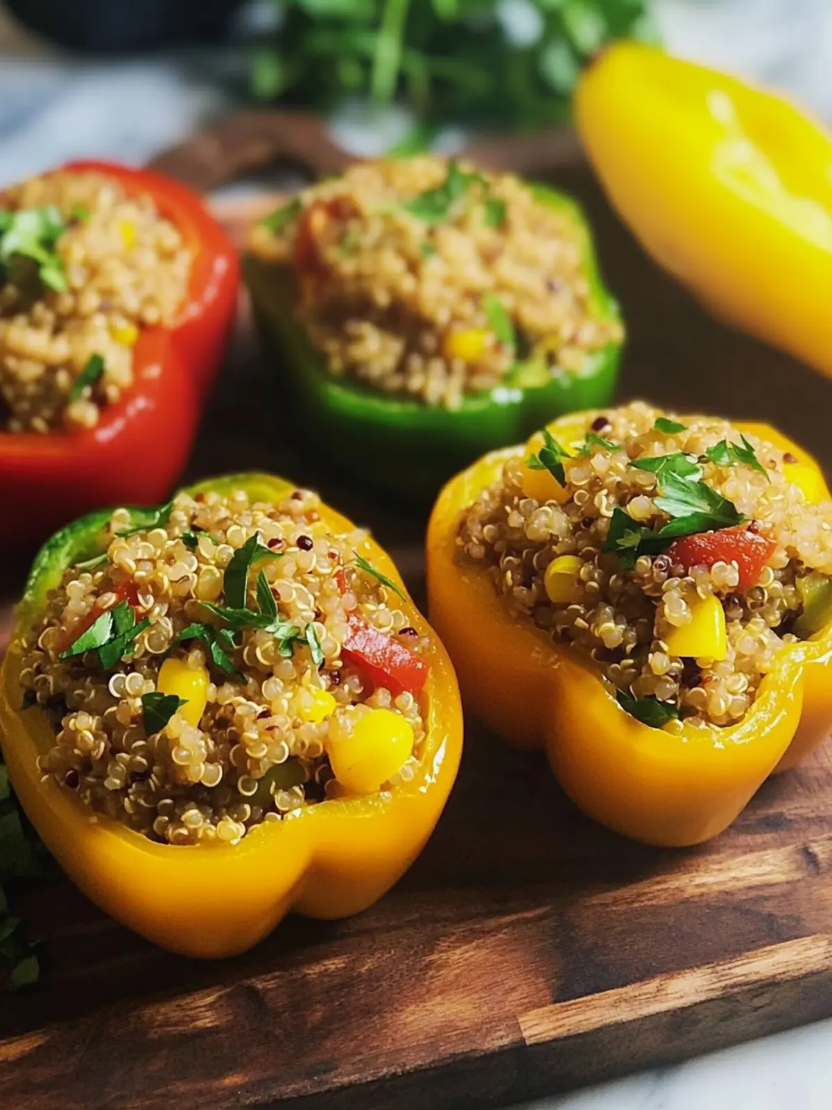 Delicious Quinoa-Stuffed Bell Peppers You’ll Love to Make 4 Quinoa-stuffed Bell Peppers