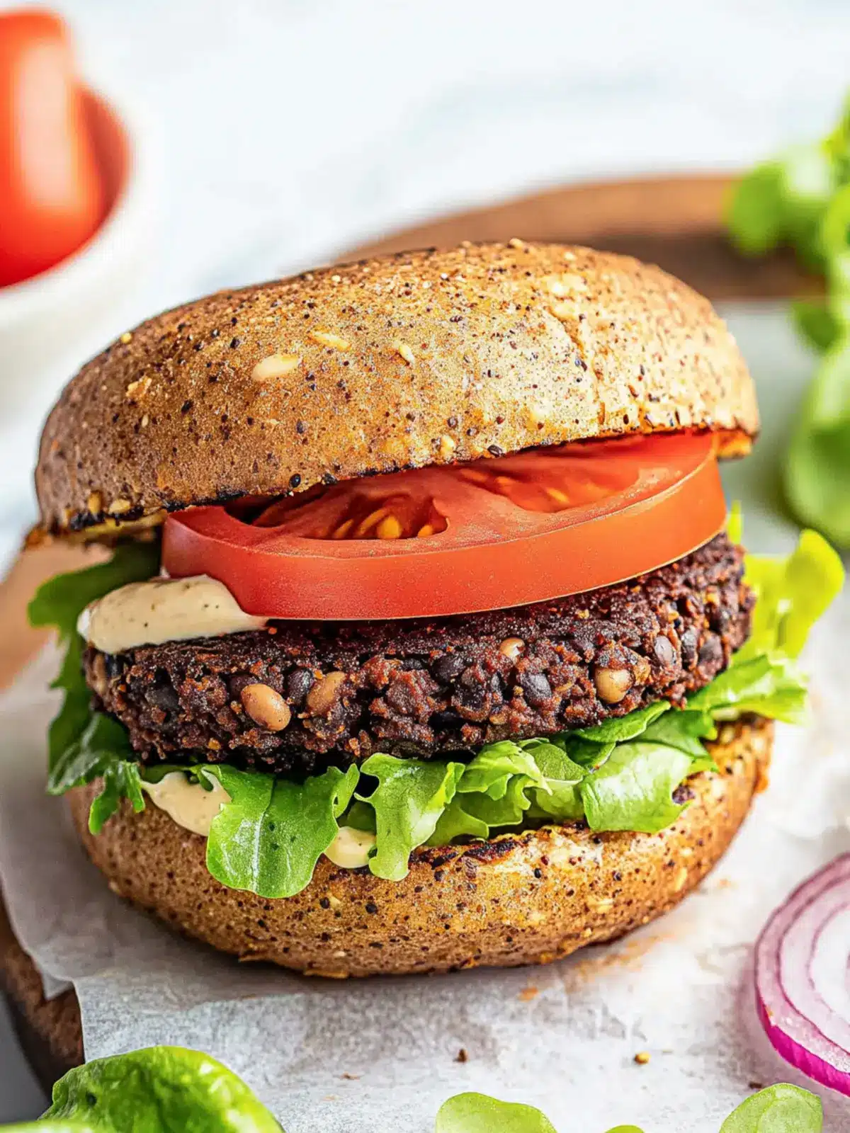 Vegan Black Bean Burger Recipe