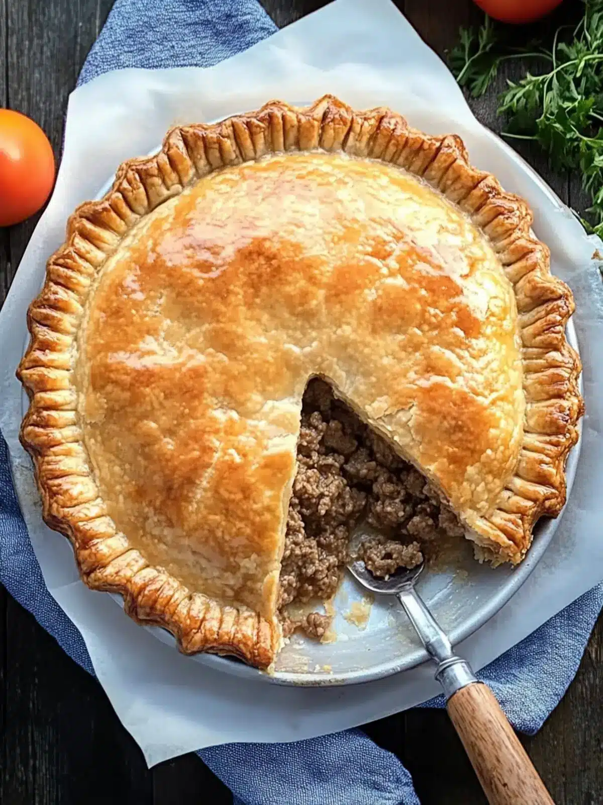Classic Natchitoches Meat Pie