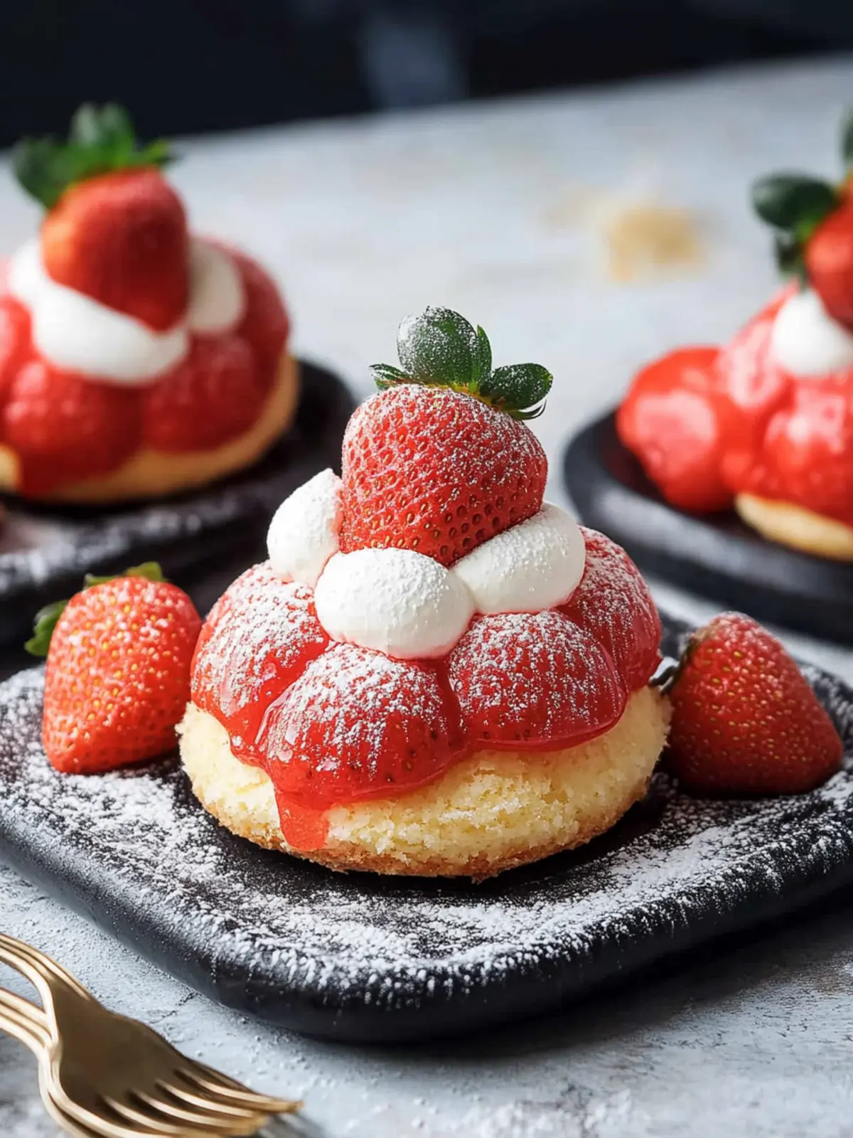 Indulge in Homemade Strawberry Choux au Craquelin Bliss 3 Homemade Strawberry Choux au Craquelin