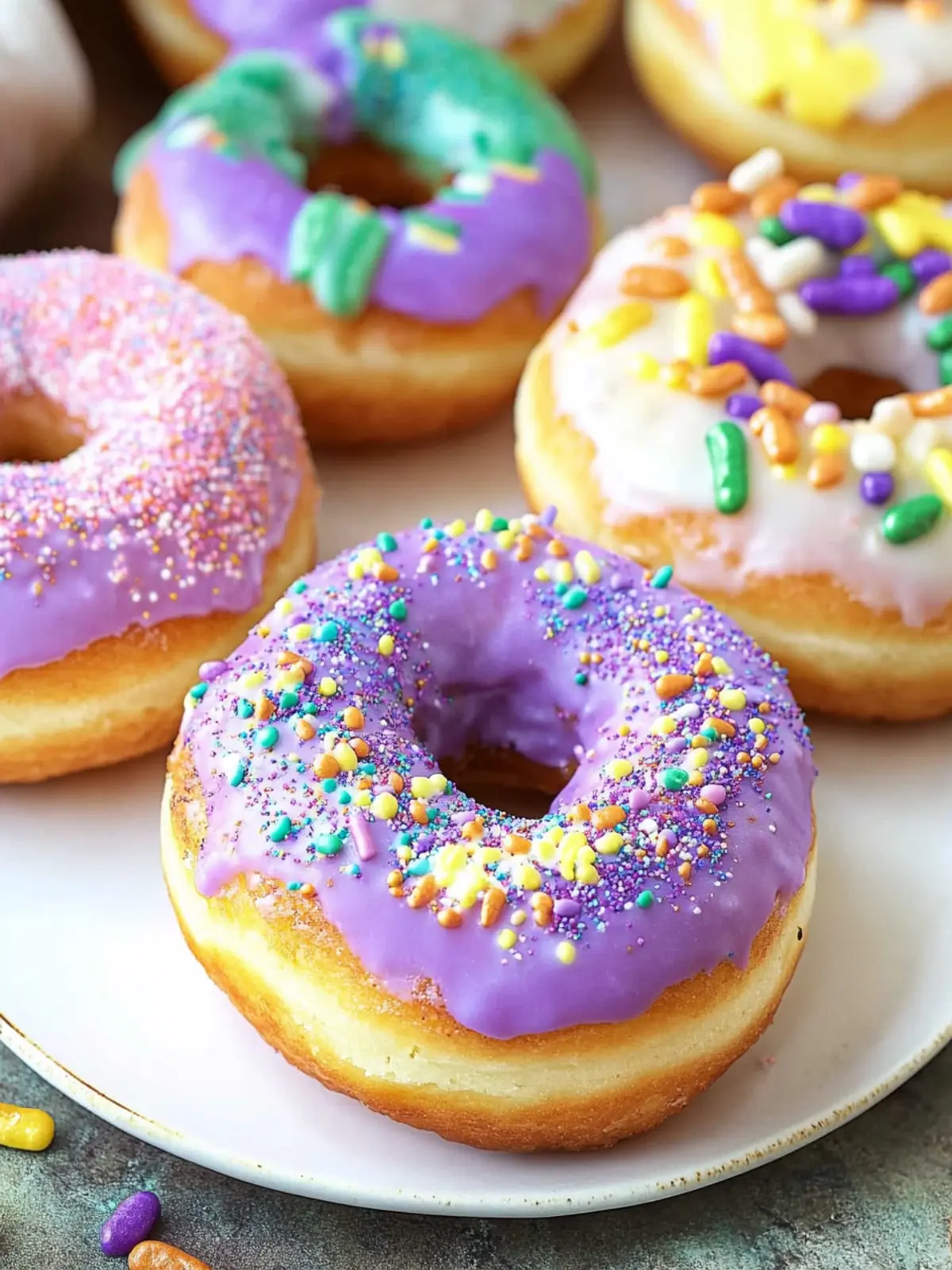 King Cake Donuts