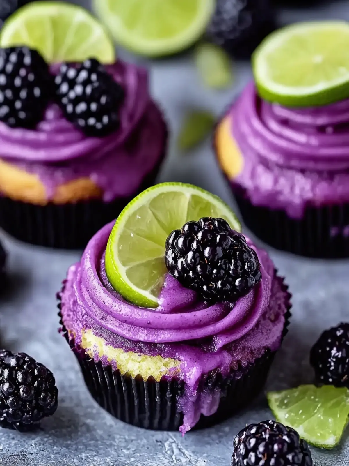 Irresistible Blackberry Lime Cheesecake Cupcakes to Savor 2 Blackberry Lime Cheesecake Cupcakes