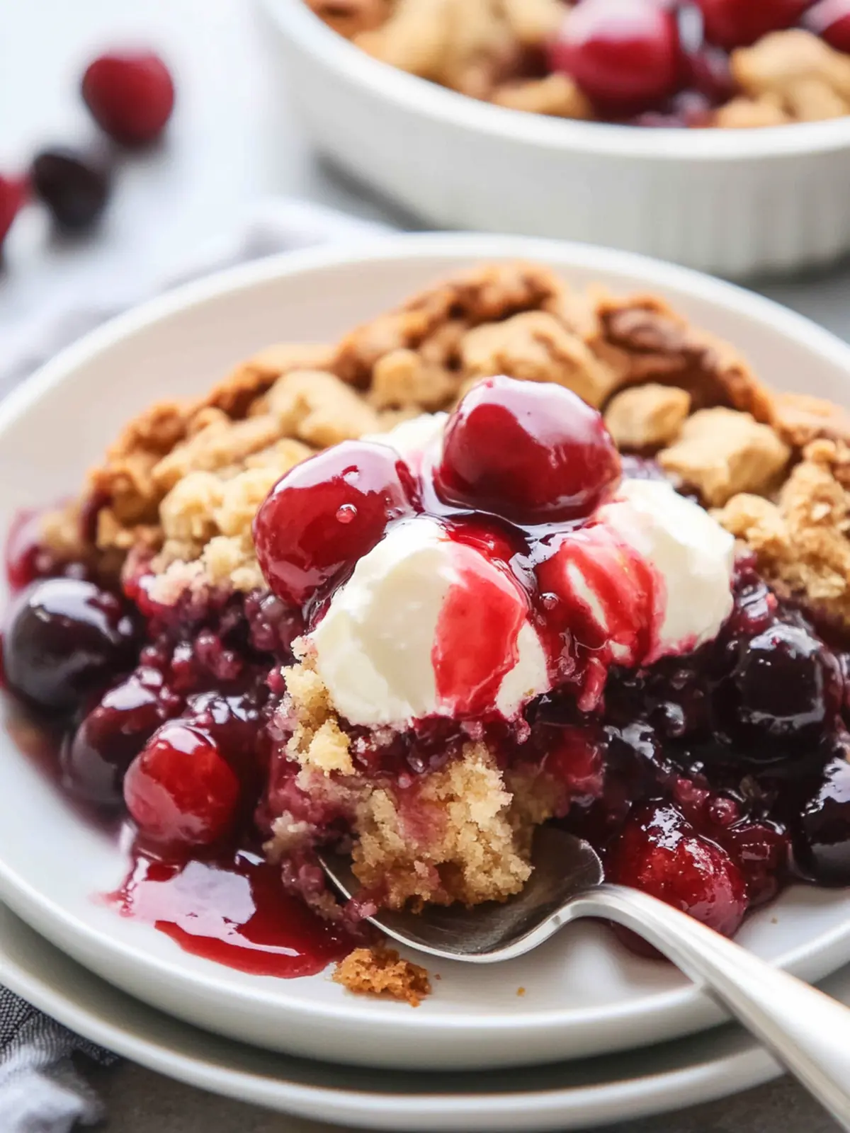 Delicious 5 Ingredient Cherry Dump Cake You’ll Love to Bake 4 5 ingredient cherry dump cake
