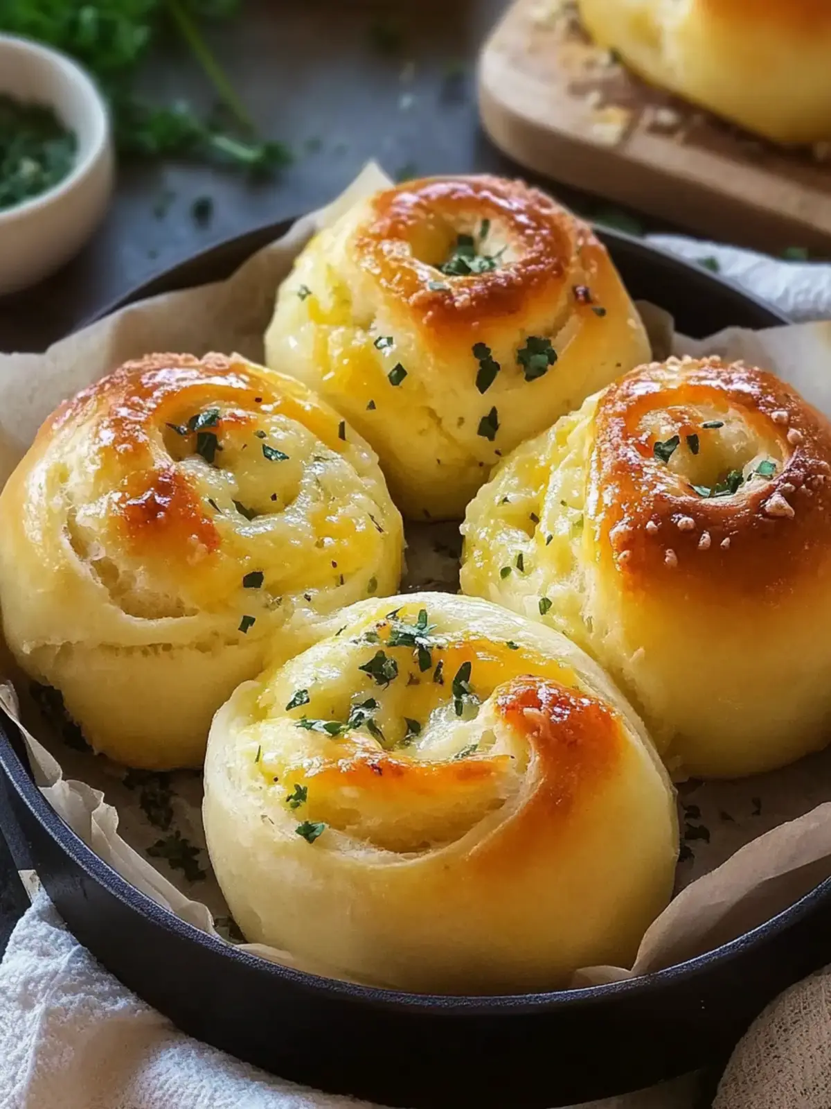 Buttery Cheese Garlic Rolls That Will Wow Your Taste Buds 4 Buttery cheese Garlic Rolls
