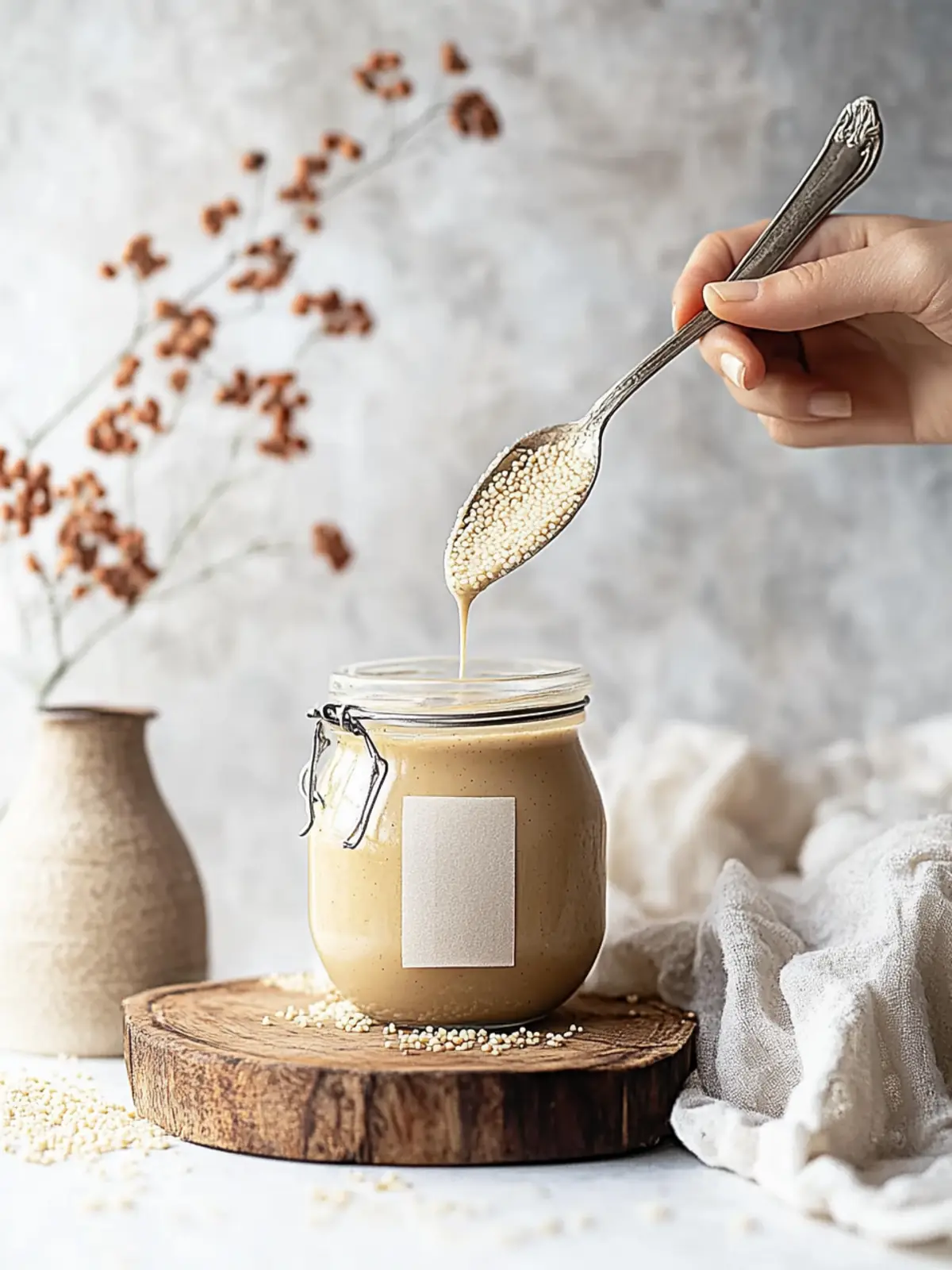 Simple Homemade Tahini Paste