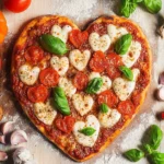 Heart Shaped Pizza