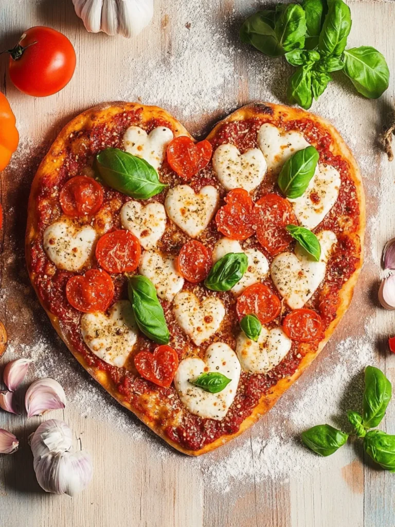 Heart Shaped Pizza