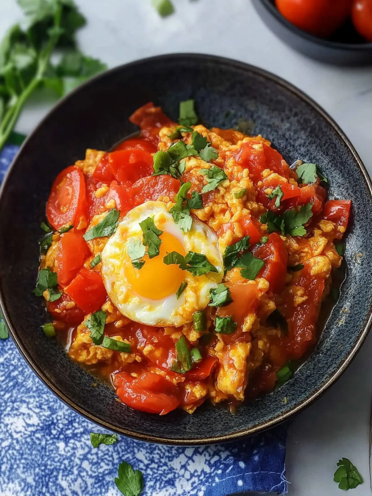 Chinese Tomato Egg Stir-Fry
