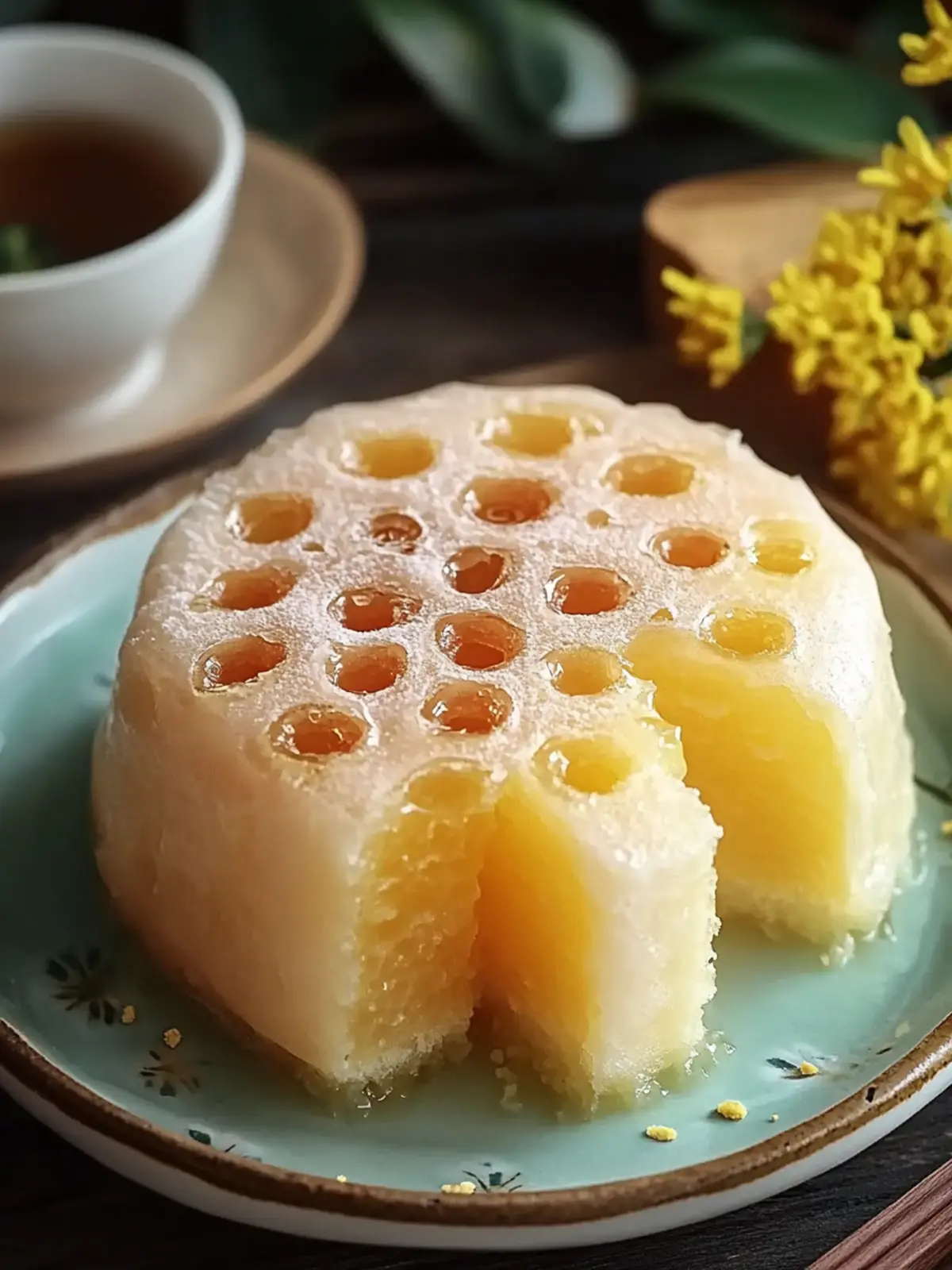 Delicious Steamed Vietnamese Honeycomb Cake for Sweet Moments 3 Steamed Vietnamese Honeycomb Cake