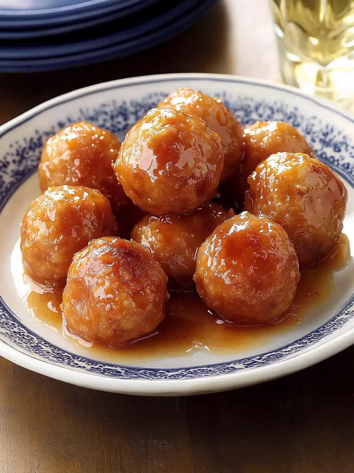 Apricot Ham Balls