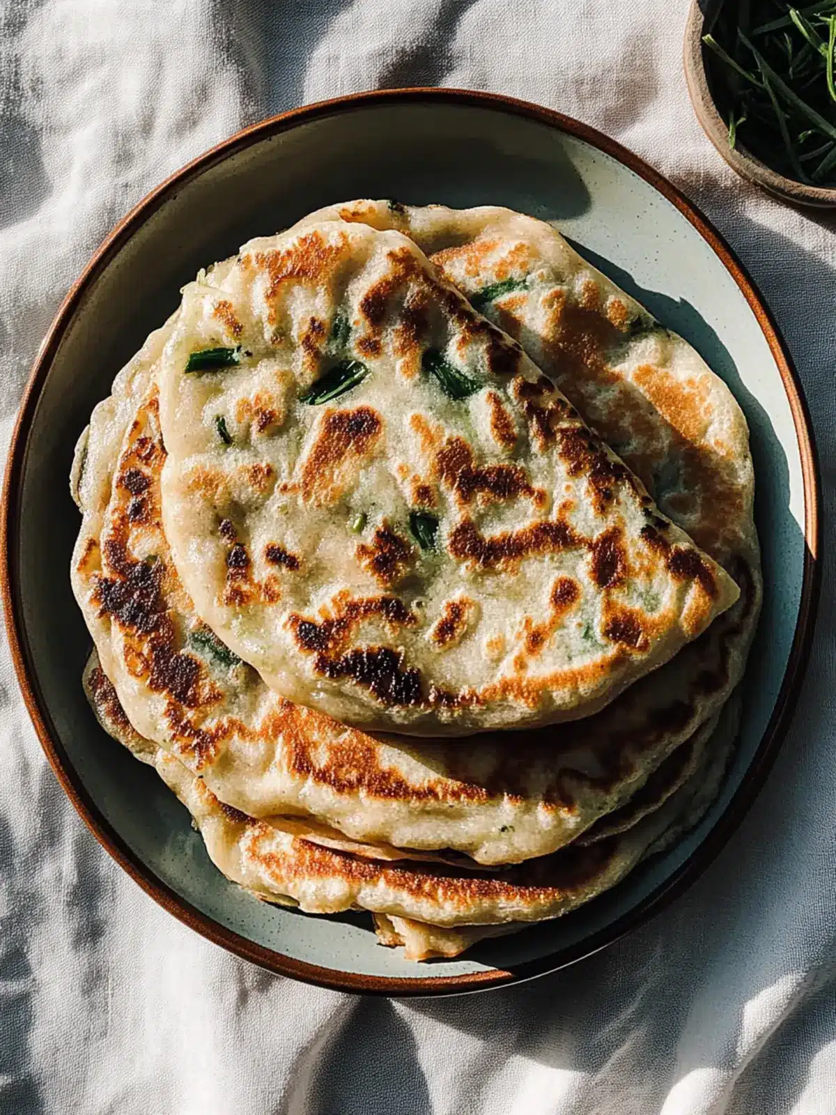 Crispy Scallion Pancakes: A Homemade Delight to Savor 5 Scallion Pancakes