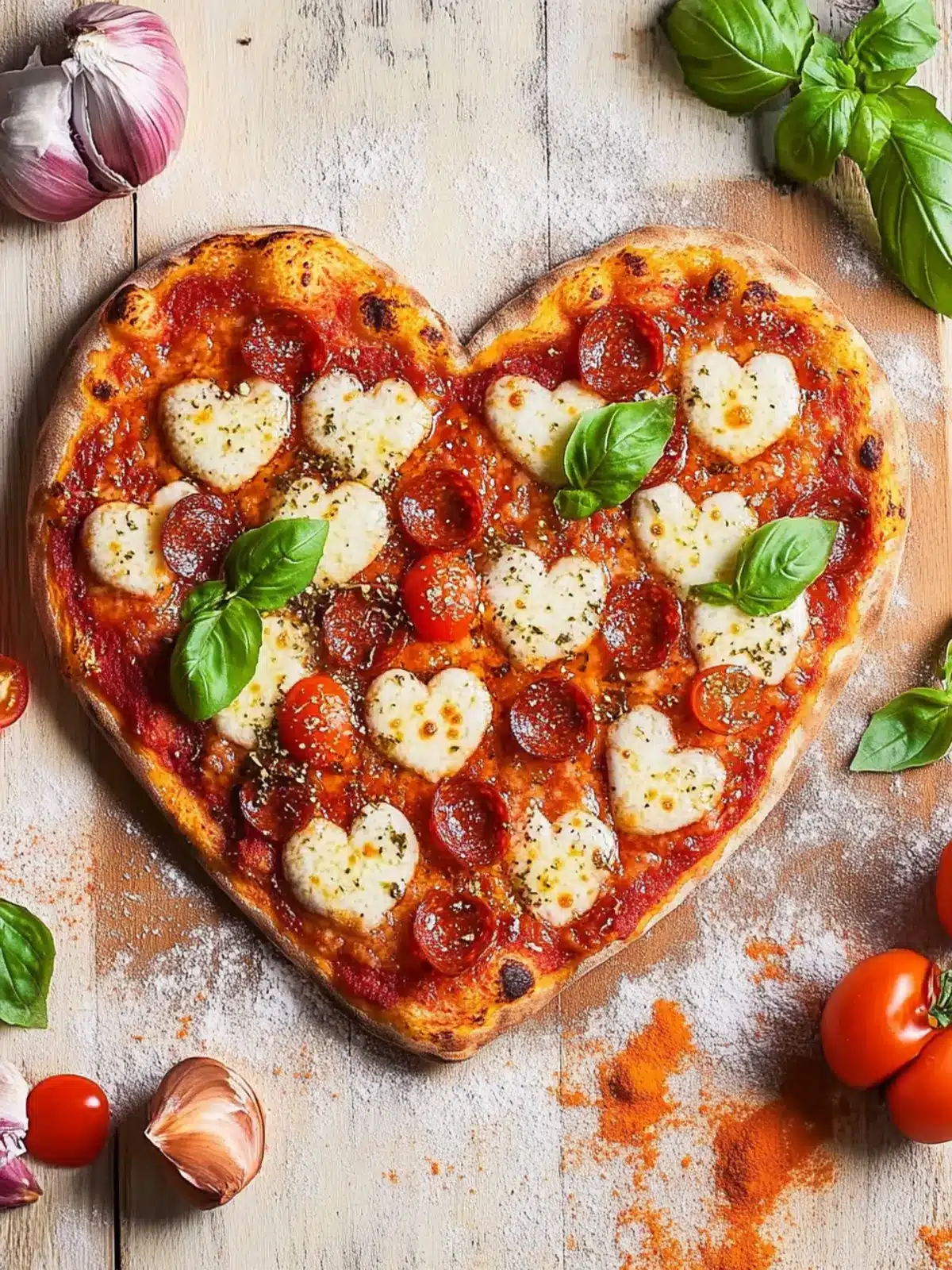 Heart Shaped Pizza: The Perfect Cozy Date Night Delight 3 Heart Shaped Pizza